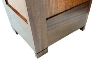 Art Deco Modernist Nightstands by J.A. Muntendam for L.O.V. Oosterbeek, 1920s